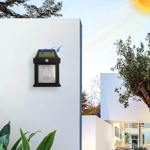 Lámpara Solar de Pared        3 X 1