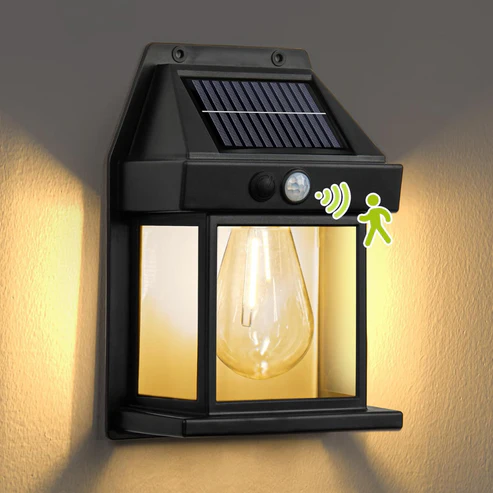 Lámpara Solar de Pared        3 X 1